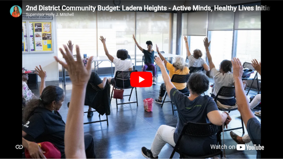 Ladera Heights: Active Minds, Healthy Lives Initiative led by Building Futures Inc.