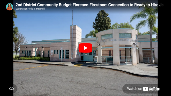 Florence-Firestone: Connection to Ready to Hire Jobs led by Inspire Together