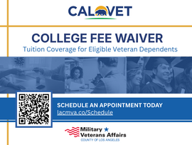 CalVet Fee Waiver