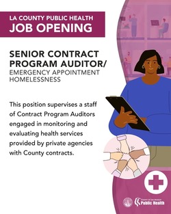 Senior Contract Program Auditor Flyer