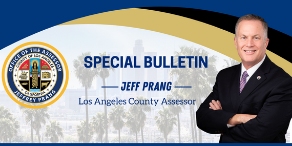 Special Bulletin banner from Jeffrey Prang