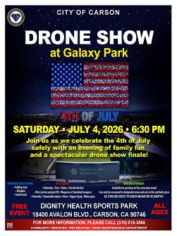 City of Carson Drone Show
