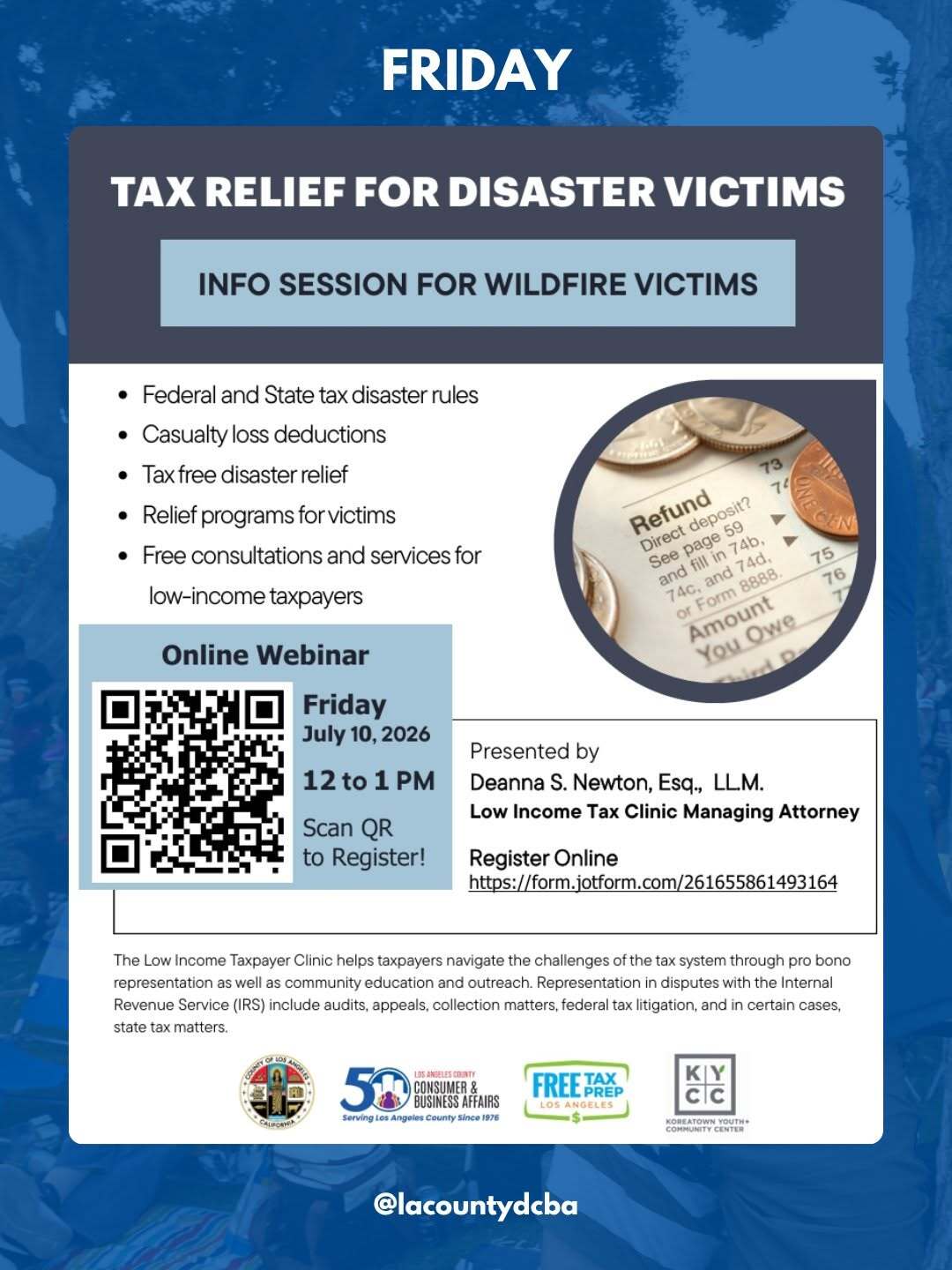 DCBA Tax Relief Webinar