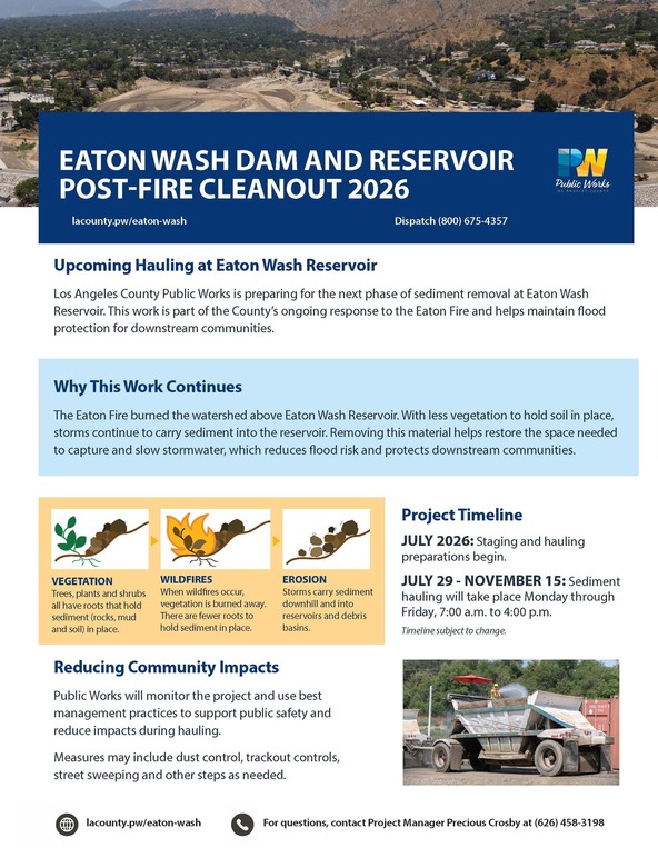 Eaton Wash Clearing