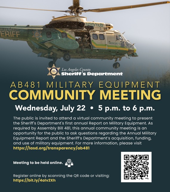 LASD Military Equipment Report