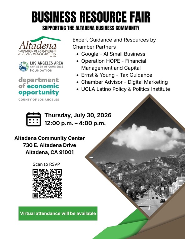 Altadena Business Resource Fair