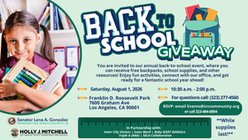 Back to School Event