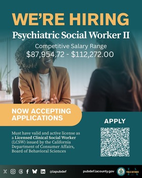 Psychiatrist Social Worker II