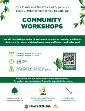 Plant Care Community Workshop