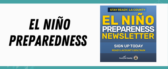 El Niño preparedness