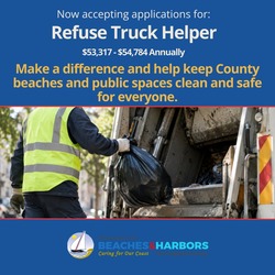 Refuse Truck Helper