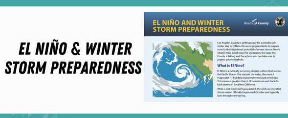 El Niño & Winter Storm Preparedness