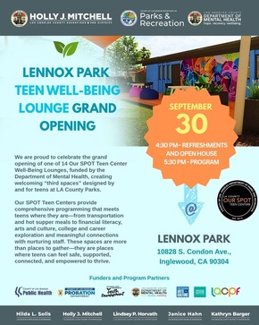 Lennox Teen Well Being Lounge