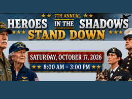 Heroes in The Shadows Veterans Stand Down Graphic