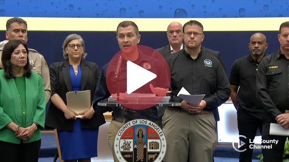 El Niño County Press Conference
