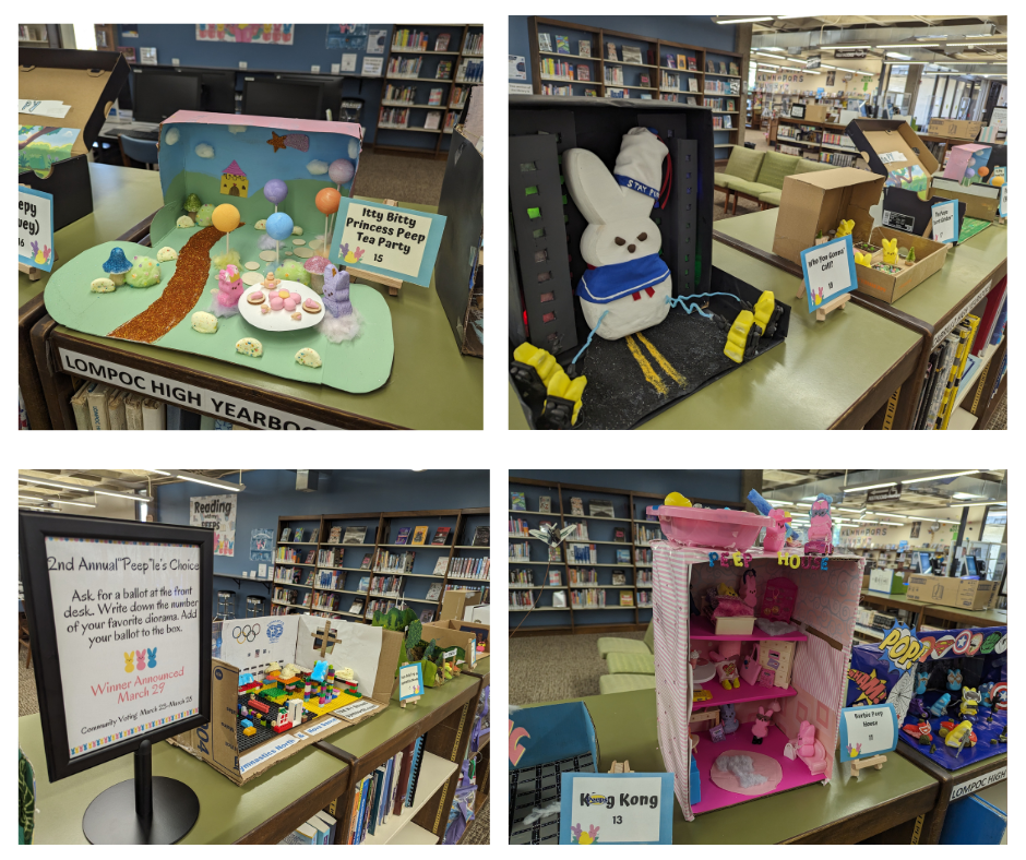 Peeps dioramas
