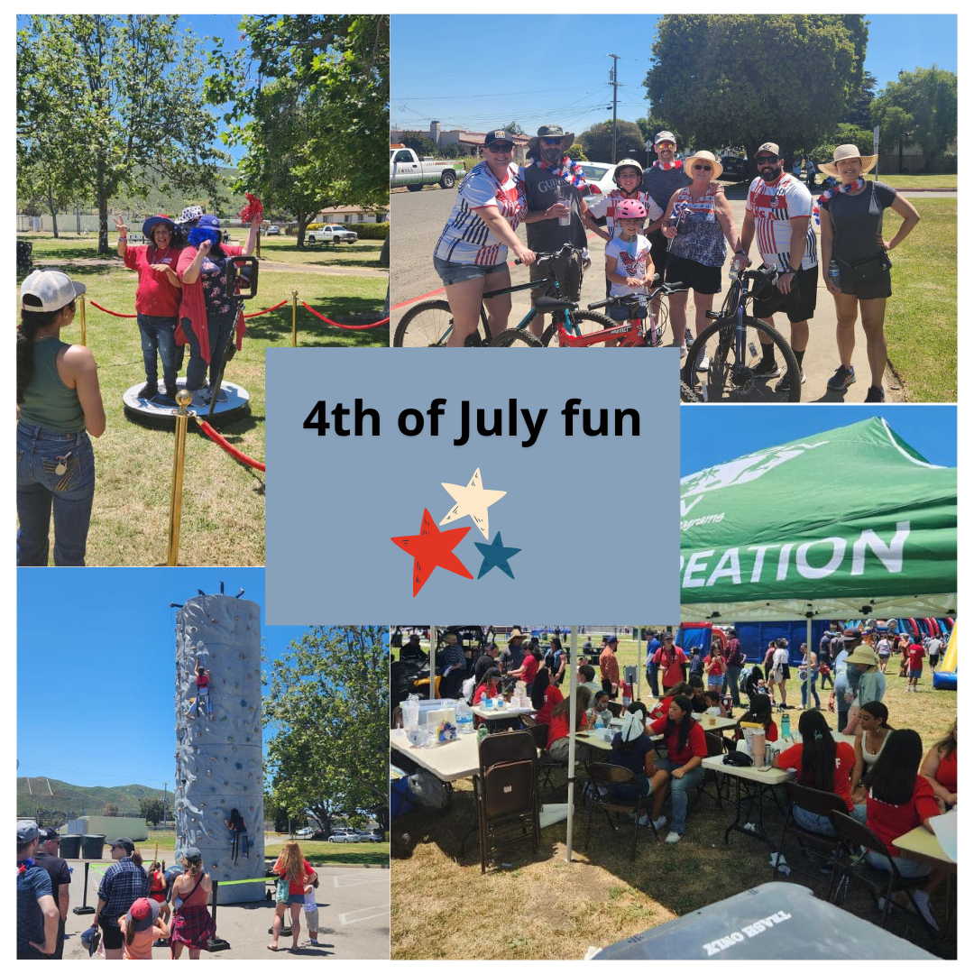 4th of July images collage