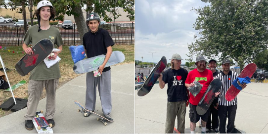 Skatepark Contest Winners