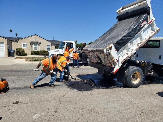 Lompoc Road Work