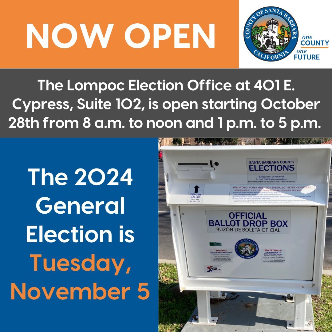 Updated election flyer