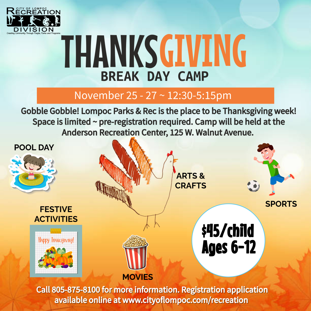 Thanksgiving Break Camp