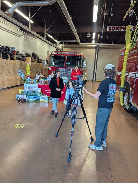 Toys for Tots donation