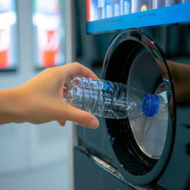 reverse vending machine for crv containers