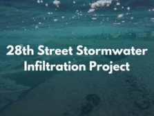 28th st stormwater infiltration project