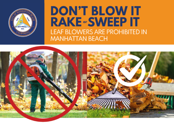 Leaf blowers prohibited