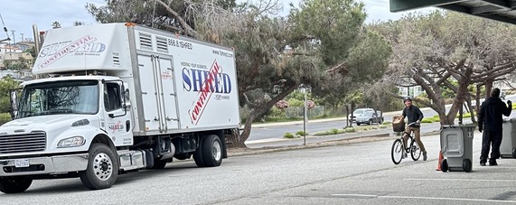 Shred event truck