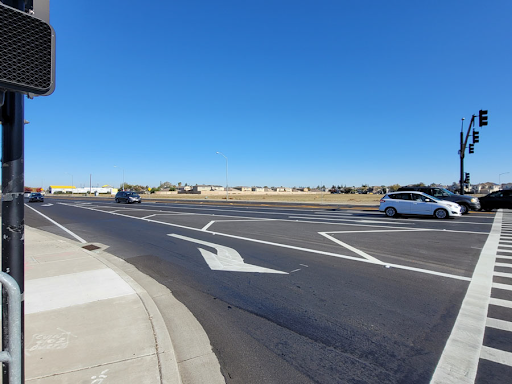 New Pavement Marking Installation