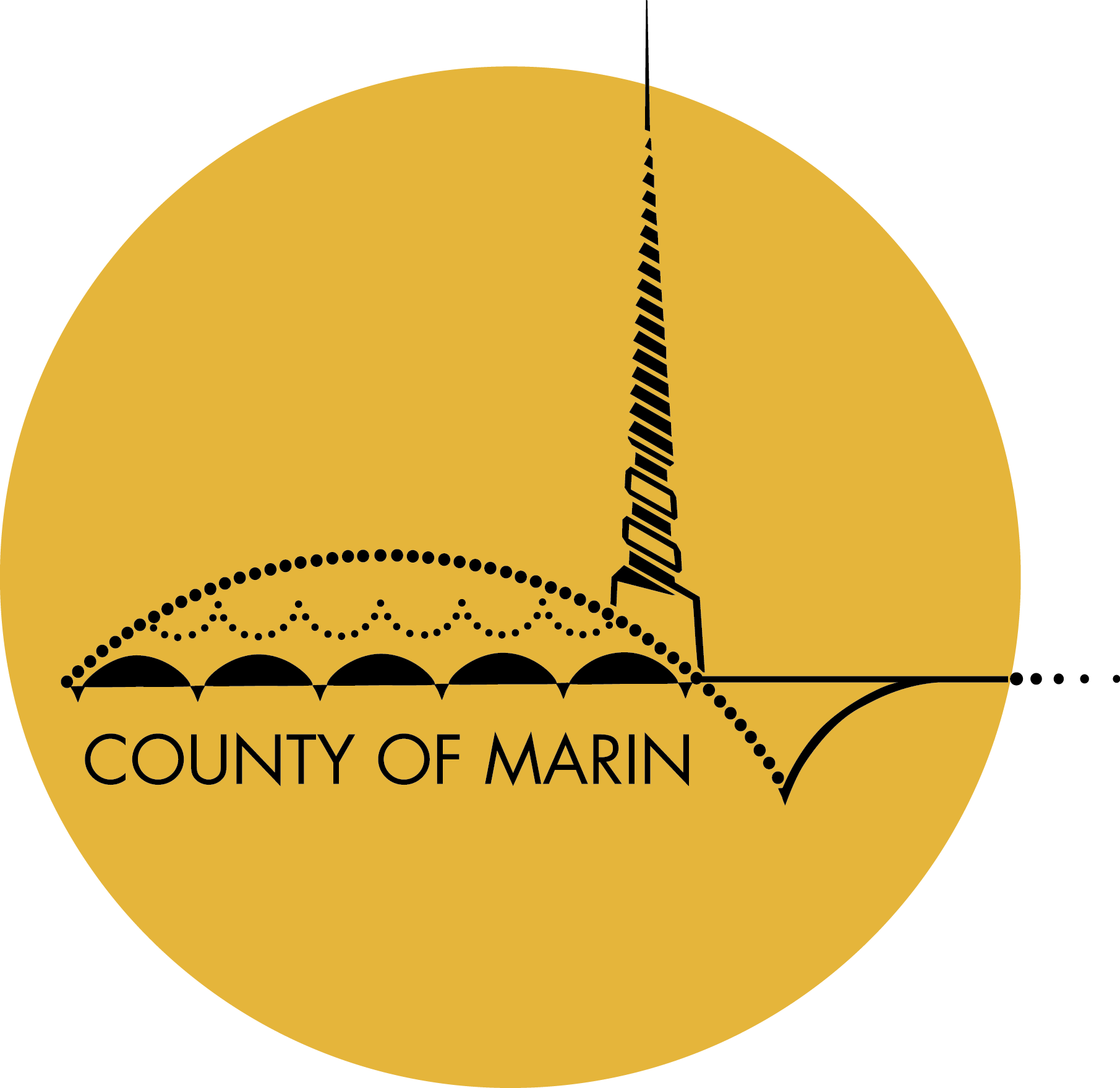Gold Seal Marin County Logo