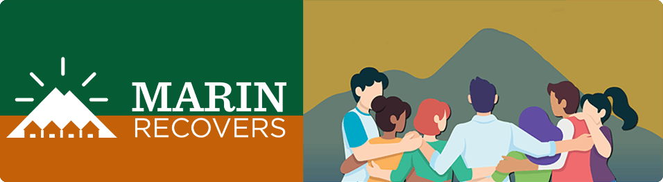 Marin Recovers Logo