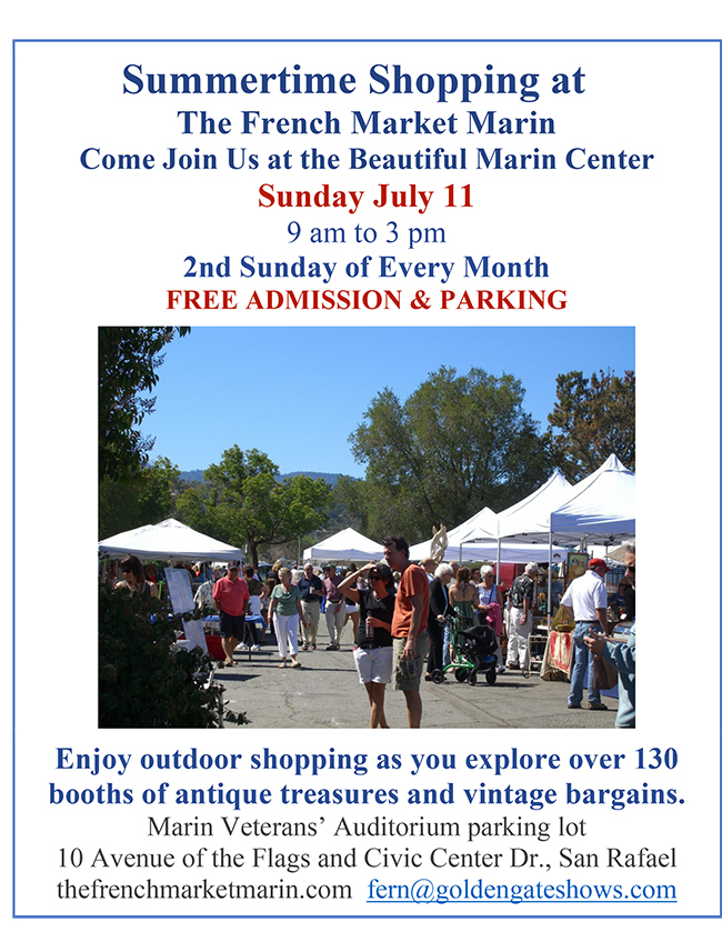 French Antique Market This Sunday