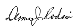 Dennis Rodoni signature