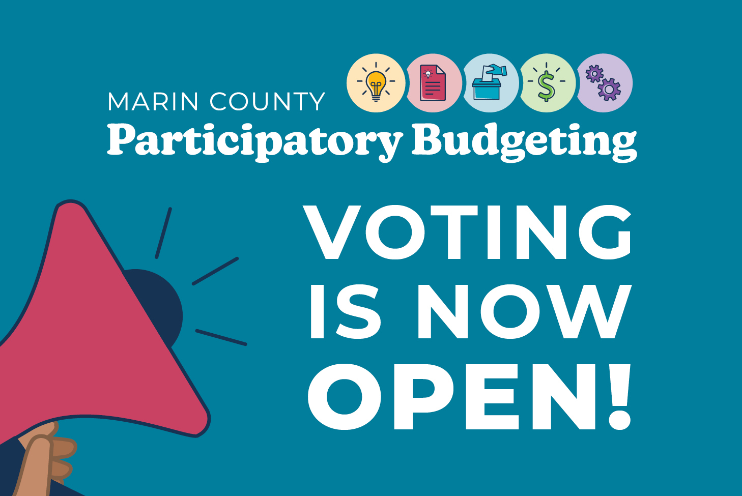 Participatory Budgeting - Voting is Now Open!
