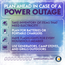 Listos Power Outages