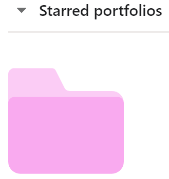 starred portfolio