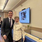 Supervisor Lucan and Mary Kay Sweeney