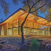 Photo of the outside of the Jonas Center at College of Marin