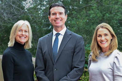 The District 5 Team: Leslie Weber, Eric Lucan, and Tanya Albert