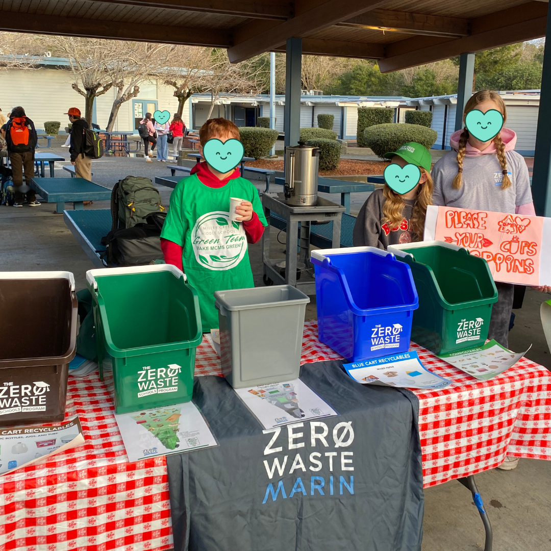 Green Team Students at Miller Creek Middle School