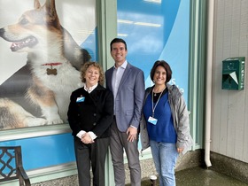 Nancy McKenney, Eric Lucan, and Keri Fennell. 