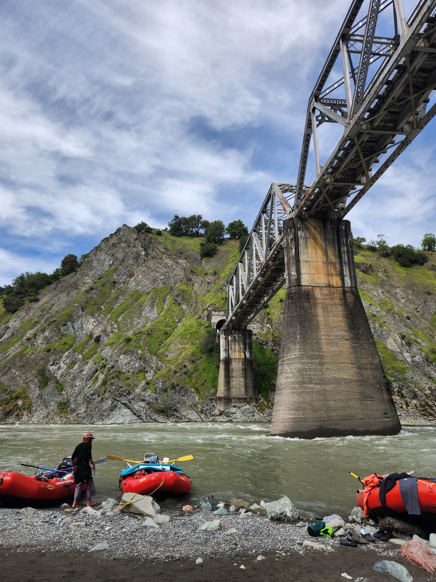 bridge over eel river