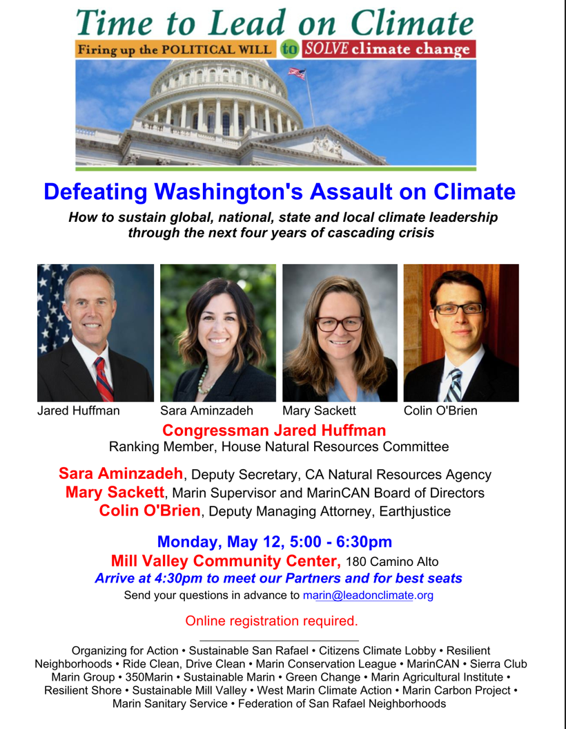 Time to Lead on Climate