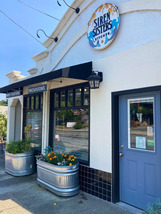 Siren Sisters door with Decal