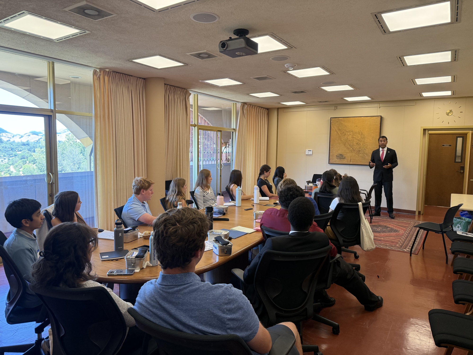 Intern Day with David Sutton