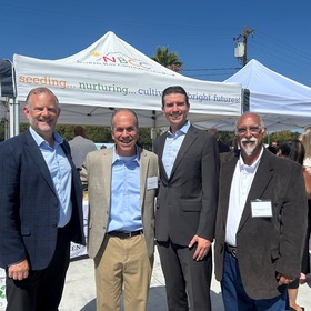 Supervisor Lucan with Novato City Councilmembers