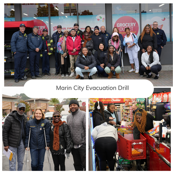 Marin City Evacuation Drill 