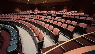 Seats inside Showcase Theater in Marin County CA